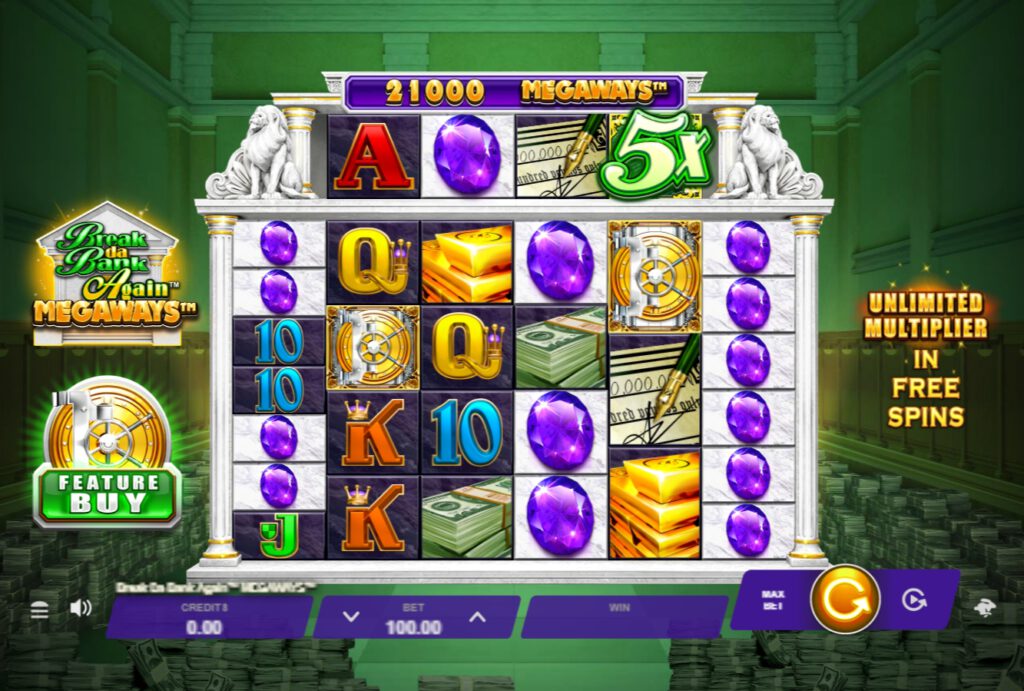 สรุปเกม Microgaming : เบรค ดา แบงค์ อะเกน เมก้าเวย์