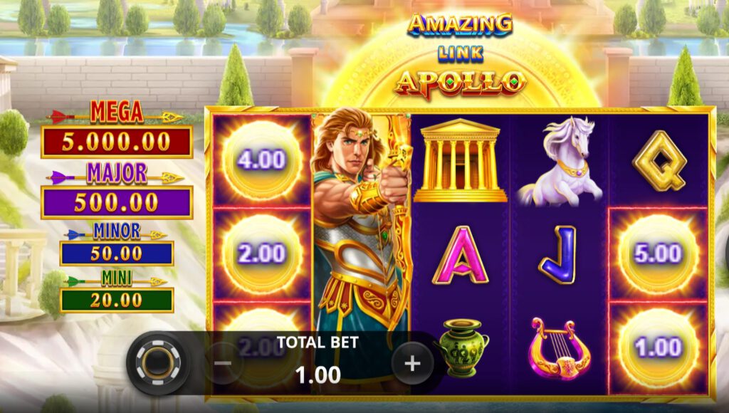 สรุปเกม Microgaming : อะเมซิ่ง ลิงค์ อพอลโล่