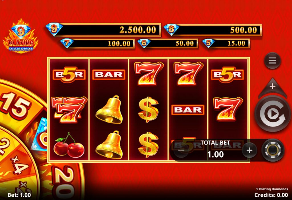 สรุปเกม Microgaming : 9 เบลสซิ่ง ไดม่อน