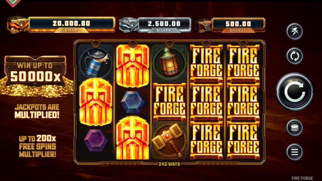 สรุปเกม Microgaming : ไฟเออร์ ฟอร์จ
