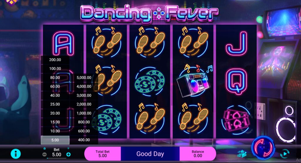 สรุปเกม Spadegaming : แดนซ์ซิ่ง ฟีเวอร์