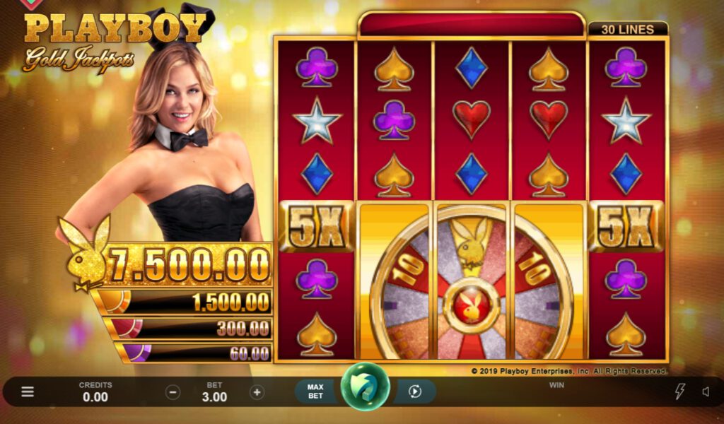 สรุปเกม Microgaming : เพลย์บอย โกลด์ แจ๊คพอต
