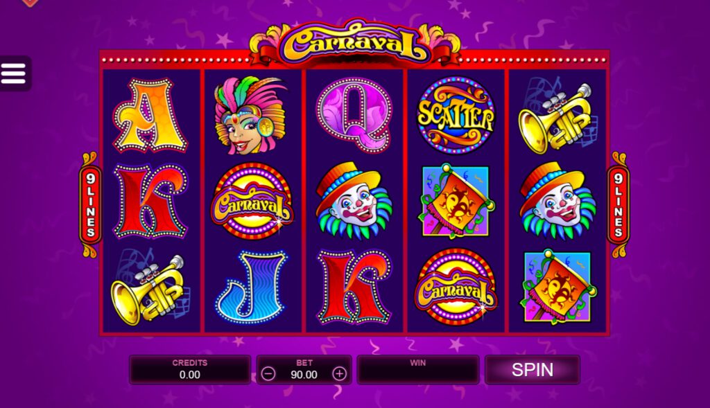 สรุปเกม Microgaming : คาร์นาวัล