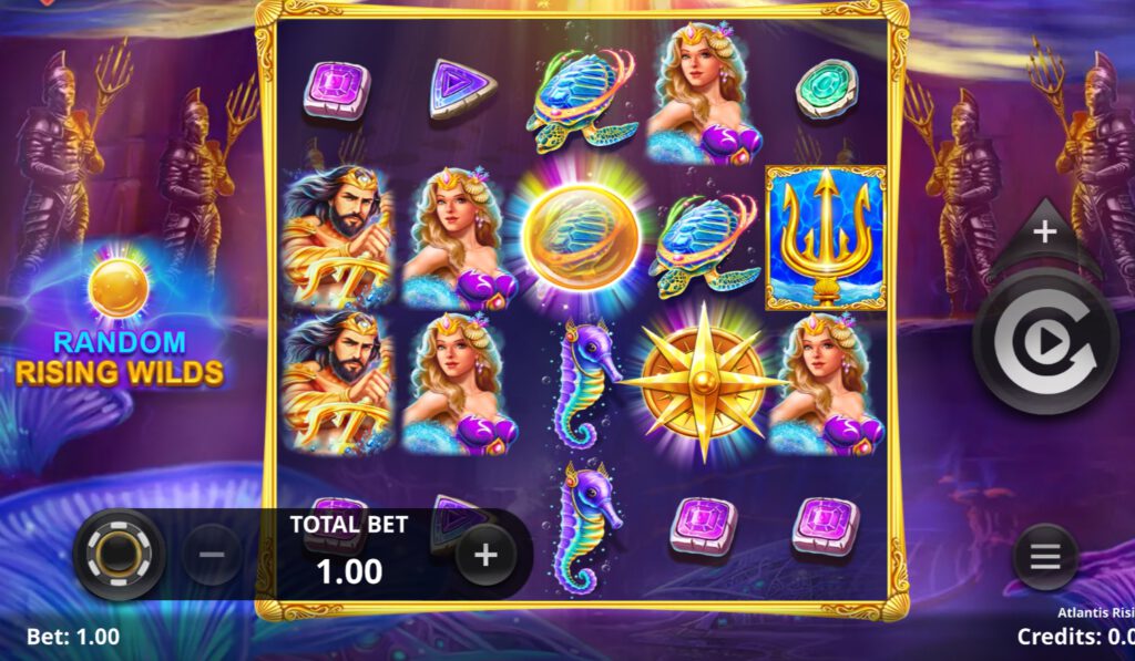 ฟีเจอร์พิเศษพิชิตโบนัสเกม Microgaming แอตแลนติส ไรซิ่ง