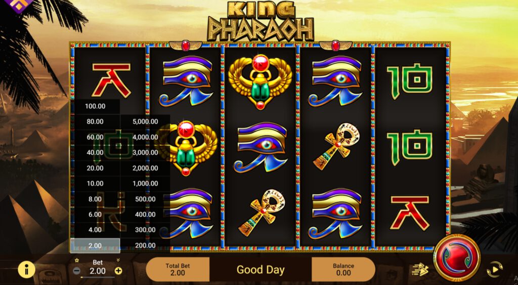 สรุปเกม Spadegaming : คิง ฟาโรห์