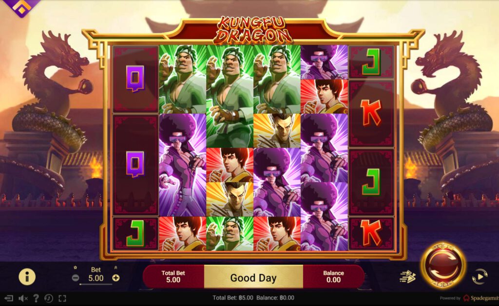 สรุปเกม Spadegaming : กังฟู ดราก้อน