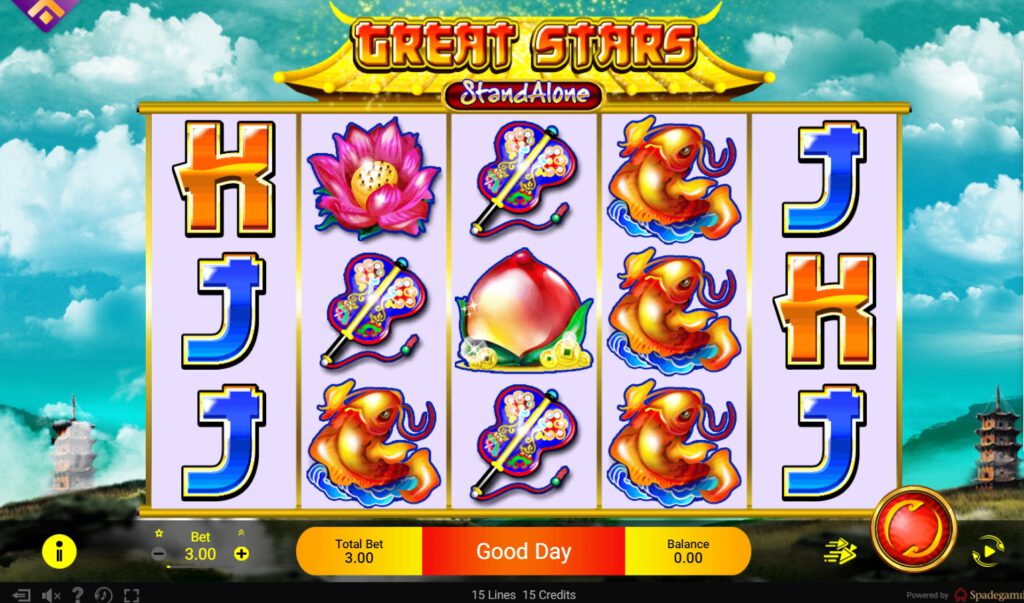 สรุปเกม Spadegaming : กรีท สตาร์