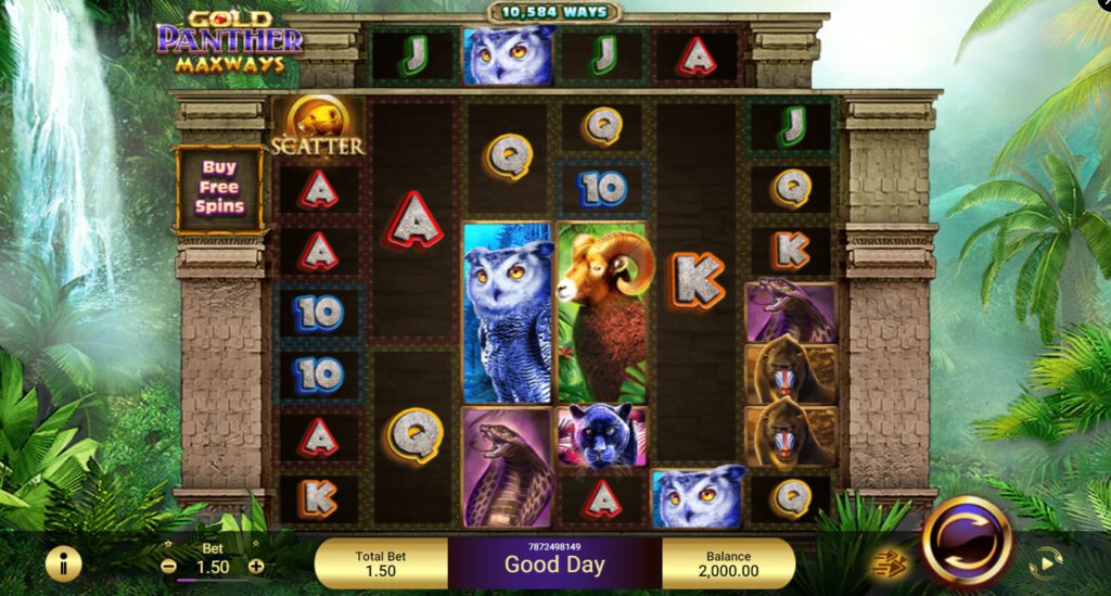 สรุปเกม Spadegaming : โกลด์ แพนเตอร์ เมก้าเวย์