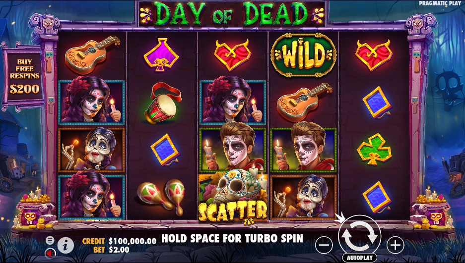 Day of Dead ทดลองเล่นสล็อต Pragmatic Play