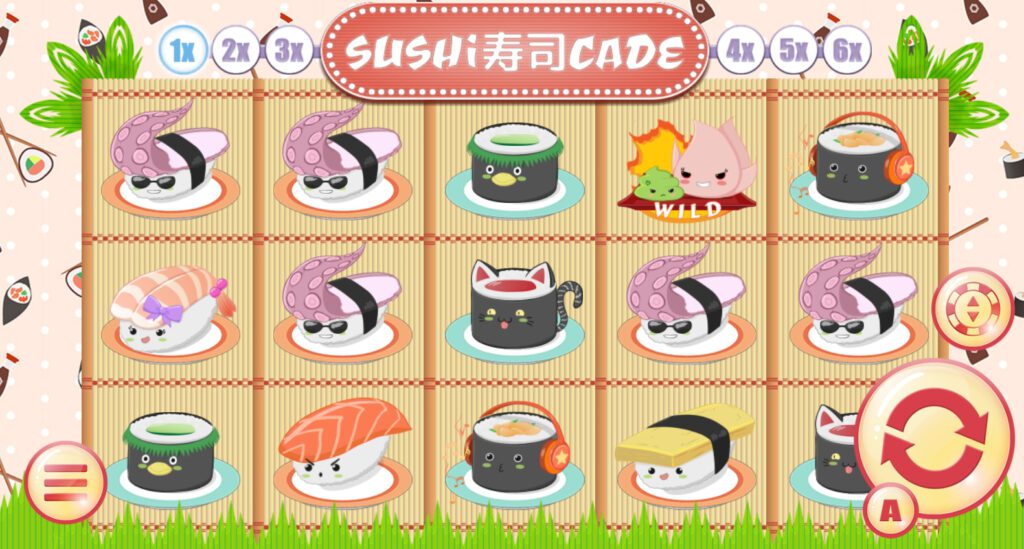วิธีเล่นสล็อต Sushicade