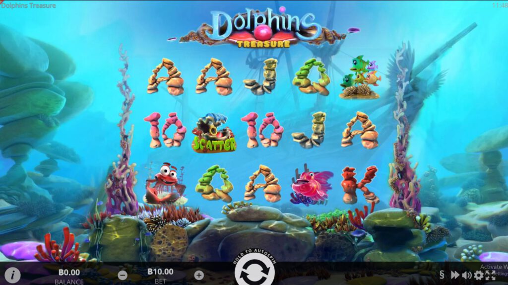 สรุปเกม EVOPLAY : ดอลฟิน เทรเชอร์