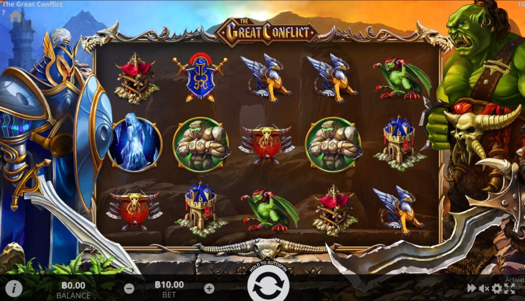 สรุปเกม EVOPLAY : เดอะ กรีท คอนฟลิก