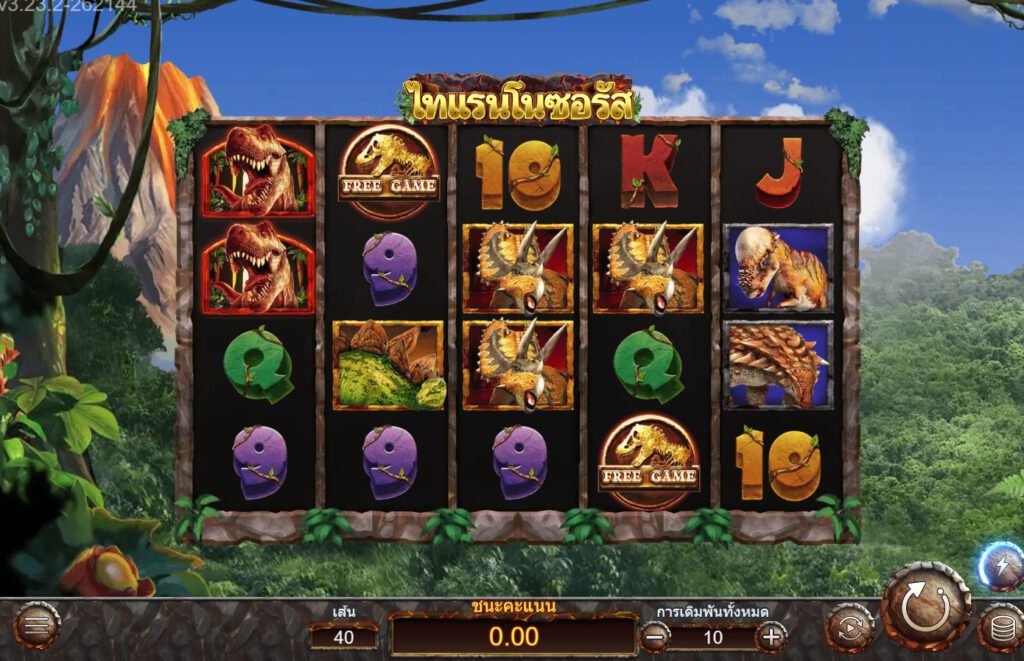 สรุปเกม Askmebet : ไทแรนโนซอรัส