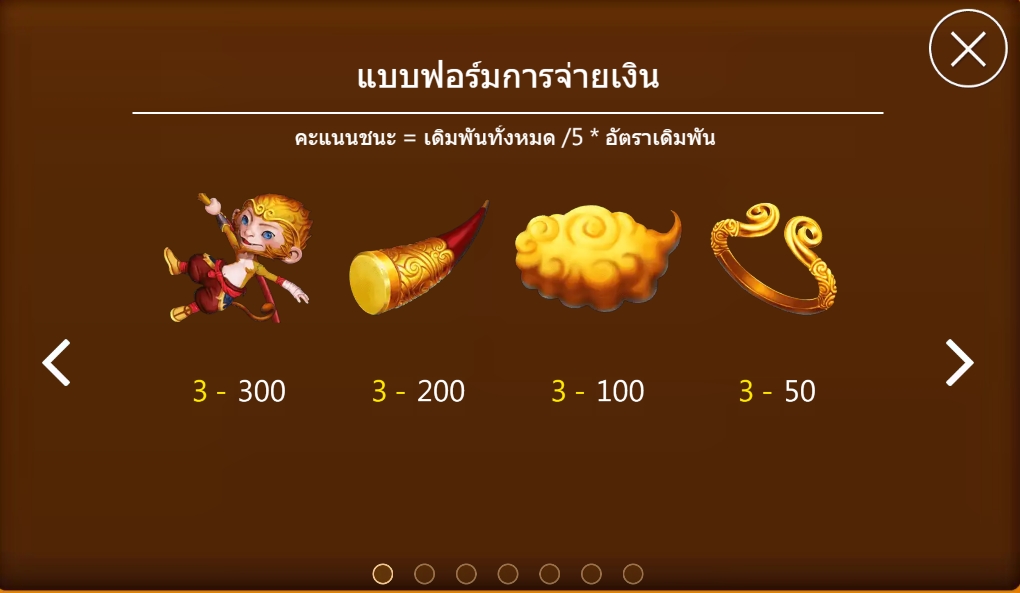กติกาและทริคการเอาชนะในเกม สล็อต ลูกพี่วานรสามเท่า