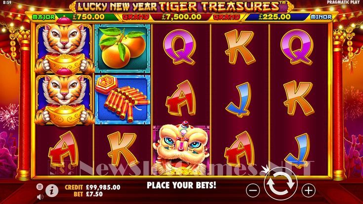 Lucky New Year – Tiger Treasures ทดลองเล่นสล็อต Pragmatic Play