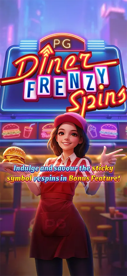 PG SLOT - Diner Frenzy Spins Cover
