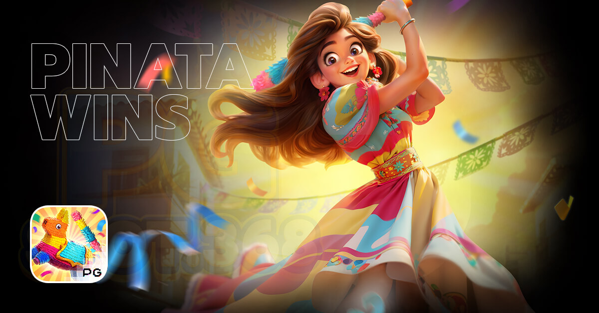 Pinata Wins 1 Piñata Wins จากค่าย PG SLOT พร้อมฟีเจอร์ตัวคูณและรางวัลสูงสุด 5000x