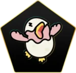 สัญลักษณ์ไก่กำลังพัก (ไก่เพิ่งฟัก) ในเกมสล็อต แสดงอัตราจ่ายสูงสุดอันดับ 3 เมื่อได้ 3 หลุมบนทองคนละ จะได้รับรางวัล x7.68 เท่าของยอดเดิมพัน