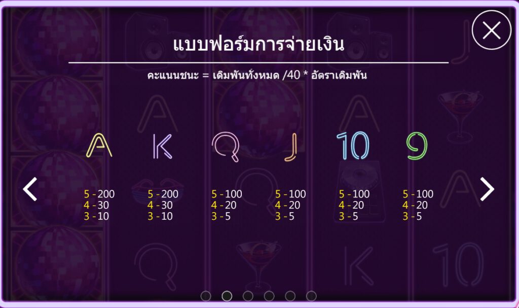 ฟีเจอร์พิเศษพิชิตโบนัสเกม รับสูง