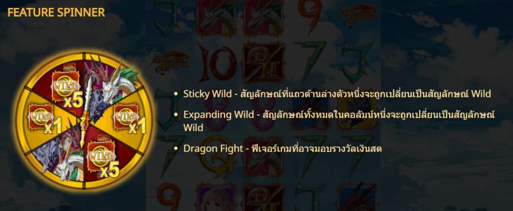 กฏกติกาเล่น Dragon Hunter GAMATRON SLOT