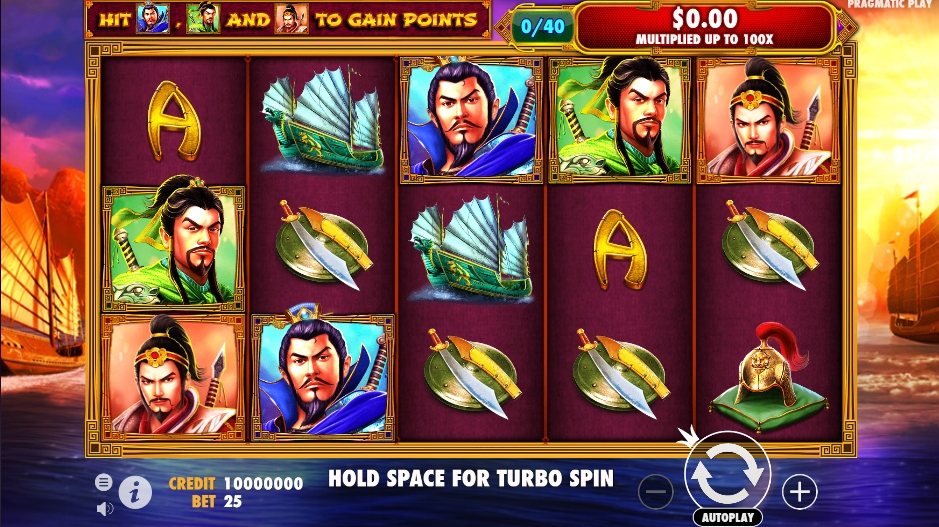 3 Kingdoms – Battle of Red Cliffs 1 ทดลองเล่นสล็อต Pragmatic Play สมัคร Slot PG