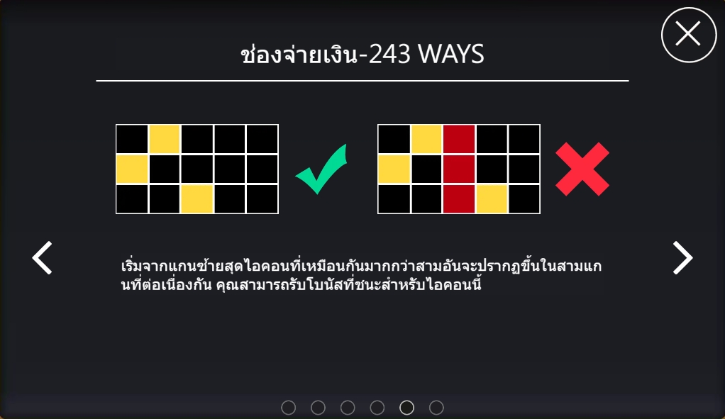 สัญลักษณ์ภายในสล็อต Zhao Yun
