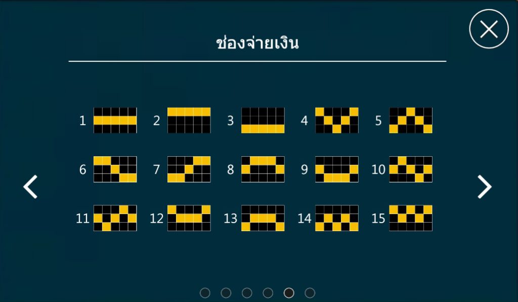สัญลักษณ์ภายในสล็อต Doggy Wealth