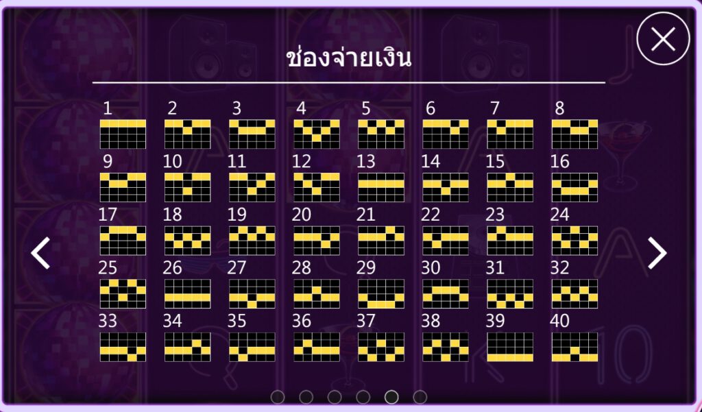 สัญลักษณ์ภายในสล็อต Get High