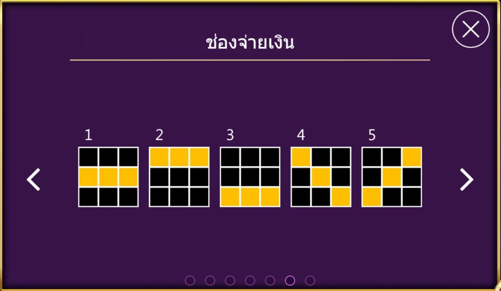 สัญลักษณ์ภายในสล็อต Crystal Fruits
