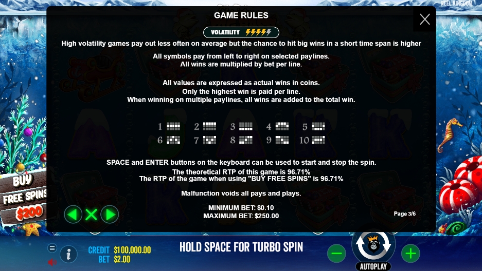 สรุปเกม สล็อต PP Christmas Big Bass Bonanza
