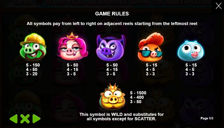 7 Piggies กฎระเบียบเกม PP SLOT PG Slot Auto