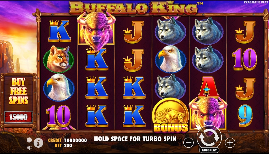 Buffalo King ทดลองเล่นสล็อต Pragmatic Play