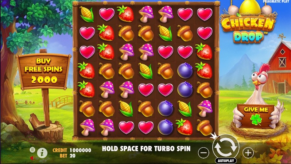 Chicken Drop ทดลองเล่นสล็อต Pragmatic Play