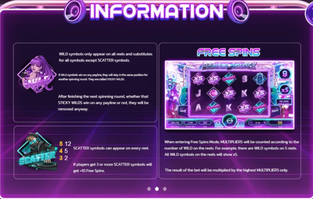 Dance O'clock SPINIX PGSLOT ฝาก ถอน