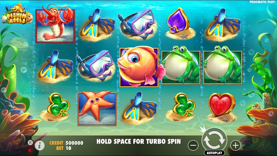 Fishin’ Reels ทดลองเล่นสล็อต Pragmatic Play