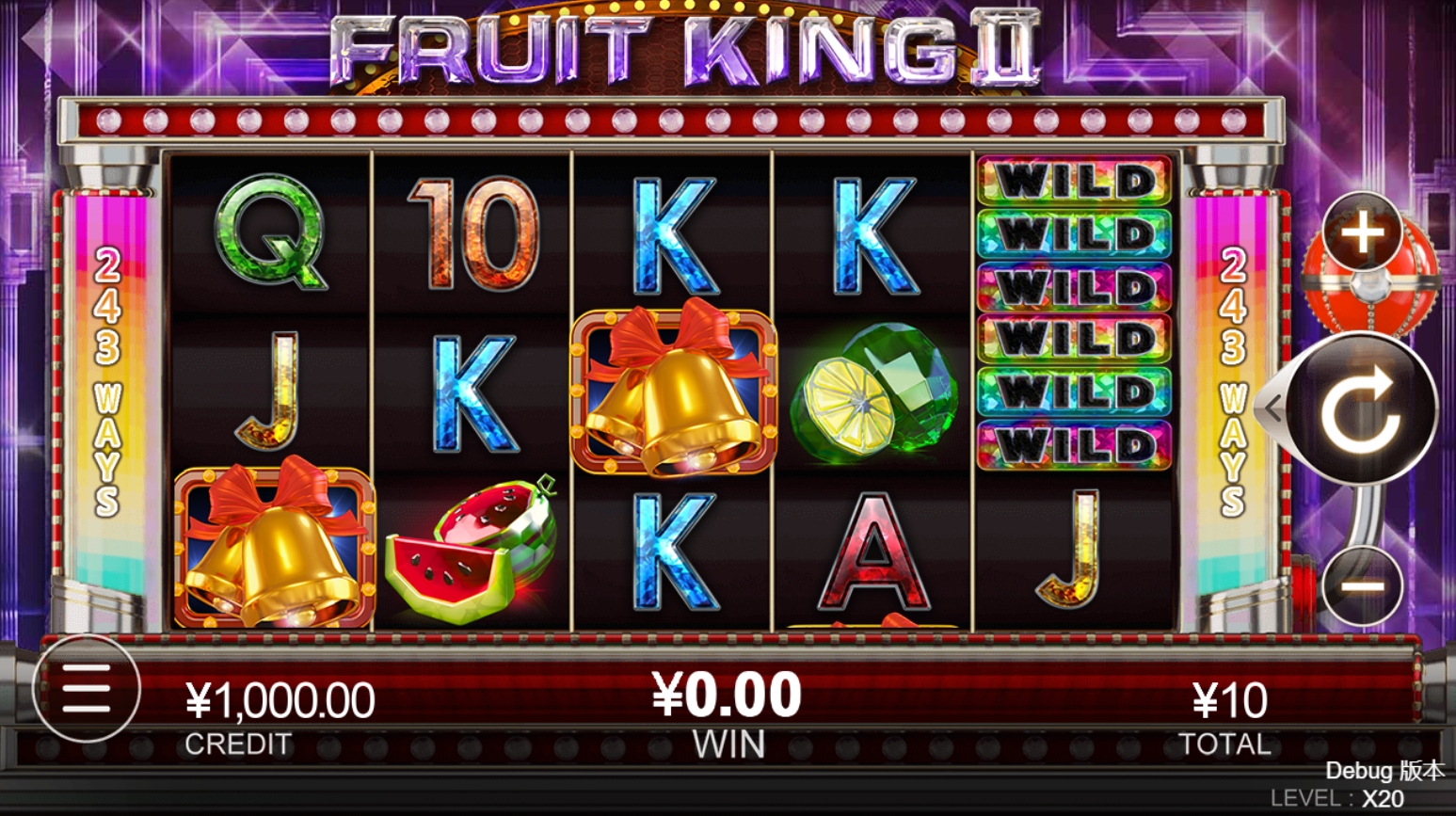 Fruit King II CQ9 pgslot-slot ทางเข้า