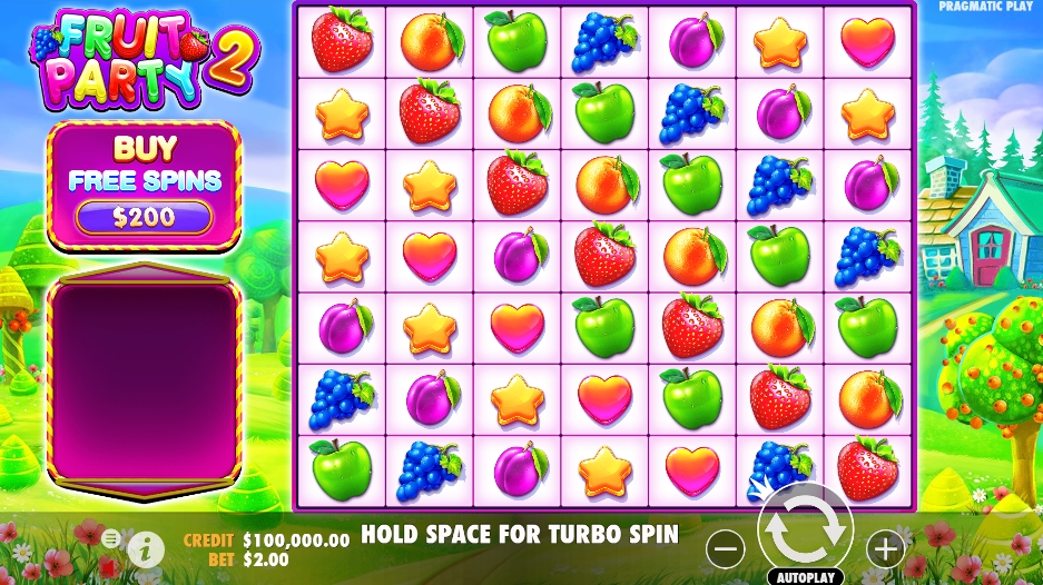 Fruit Party 2 ทดลองเล่นสล็อต Pragmatic Play