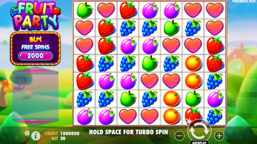 Fruit Party Pragmatic Play สล็อต พีจี ฝาก ถอน