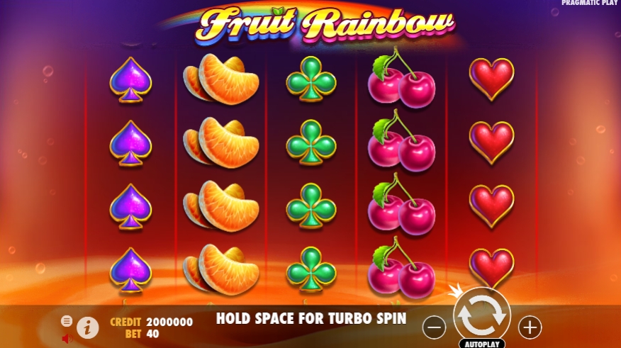 Fruit Rainbow Plamativ play PG สล็อต ฝาก ถอน