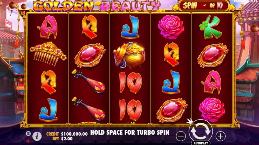 Golden Beauty ทดลองเล่นสล็อต Pragmatic Play