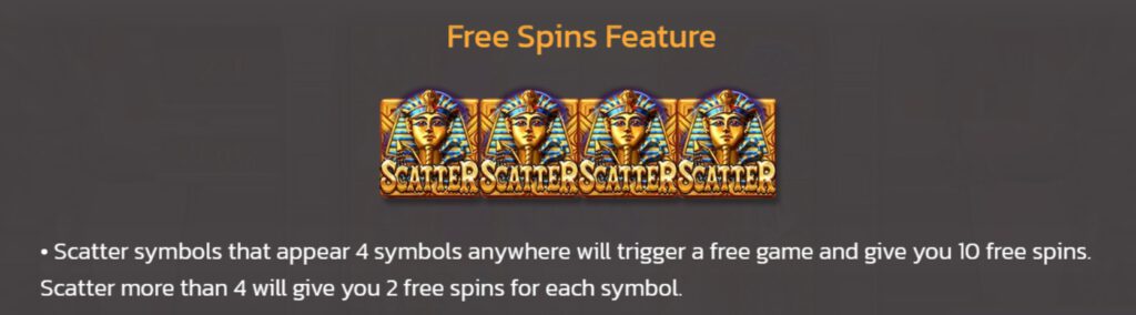 Golden Scarab SPINIX Pgslot ฝาก ถอน