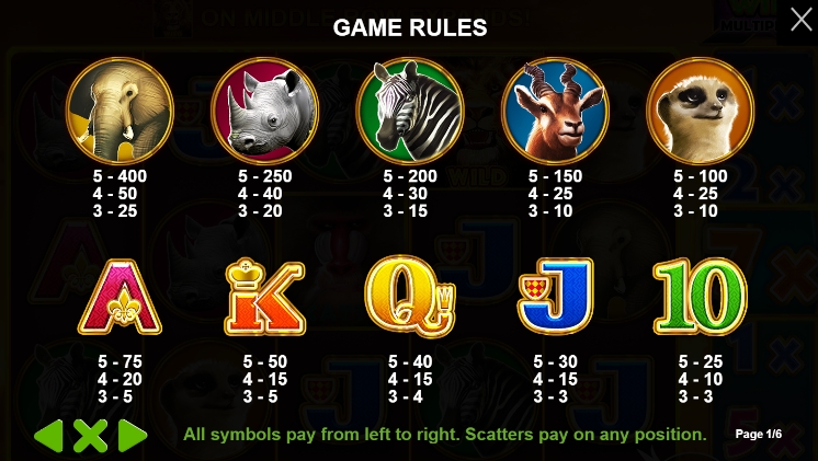 Hot Safari Pragmatic Play สล็อต PG ทดลองเล่น