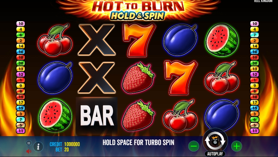 Hot to Burn Hold and Spin ทดลองเล่นสล็อต Pragmatic Play