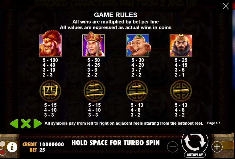 Journey to the West plaatic play PG SLOT ฝาก ถอน