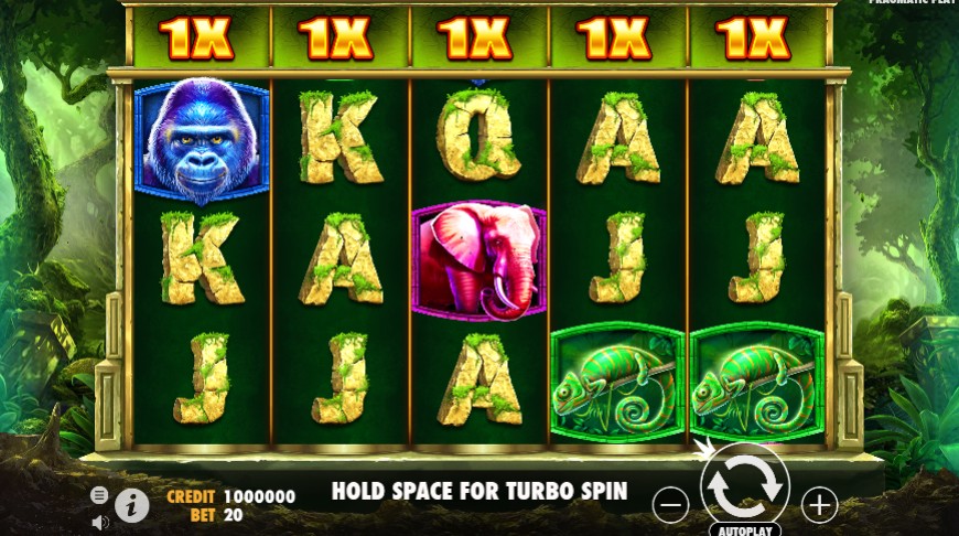 Jungle Gorilla ทดลองเล่นสล็อต Pragmatic Play