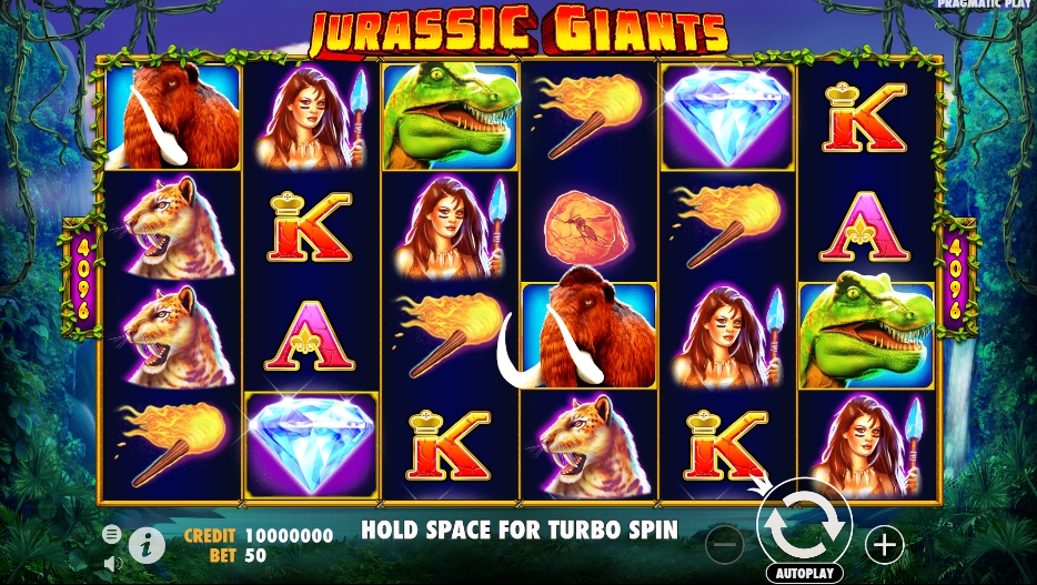 Jurassic Giants ทดลองเล่นสล็อต Pragmatic Play สมัคร Slot PG
