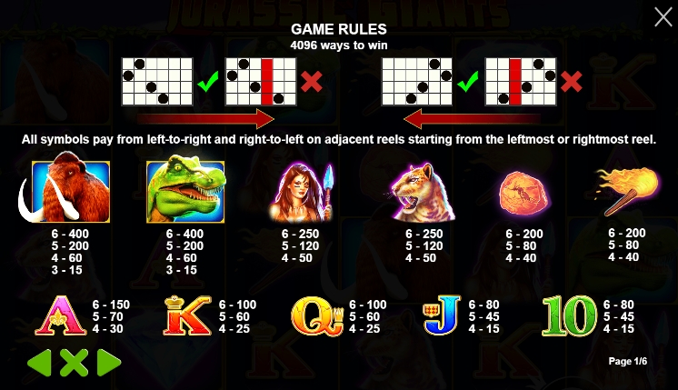 Jurassic Giants ฟีเจอร์พิเศษของเกมสล็อต PP SLOT PG Slot เครดิตฟรี