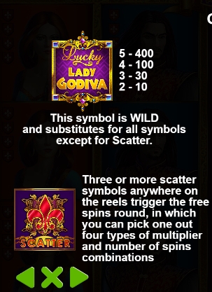 Lady Godiva Pragmatic Play SLOT PG ทดลองเล่น