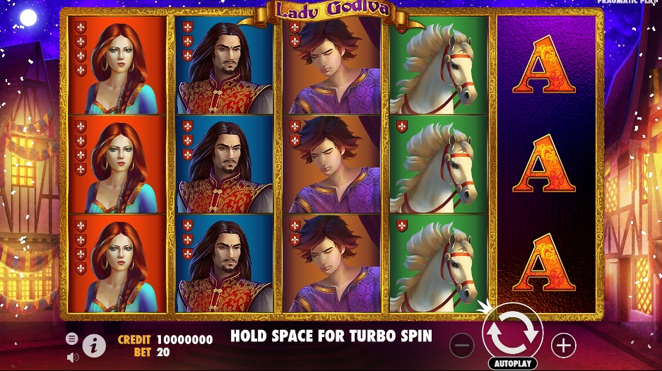 Lady Godiva Pragmatic Play SLOT PG