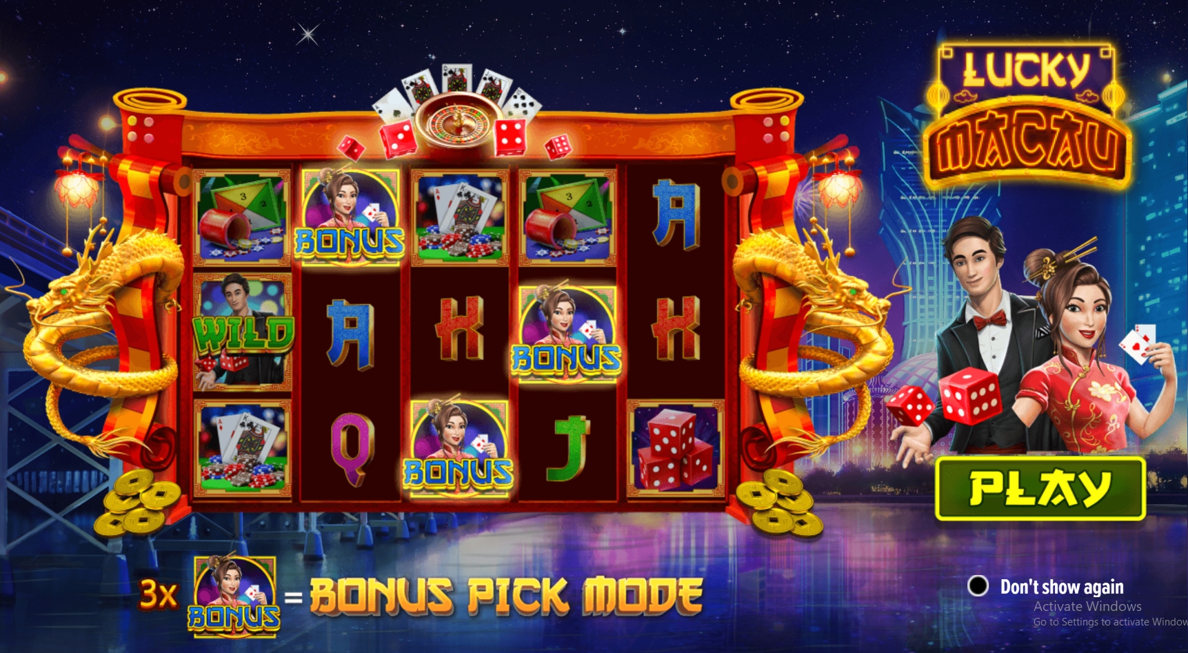 Lucky Macau Dragon gaming pgslot-slot ทางเข้า